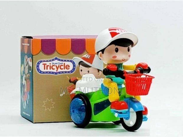 Stunt Tricycle Bike With Light and Music - main view