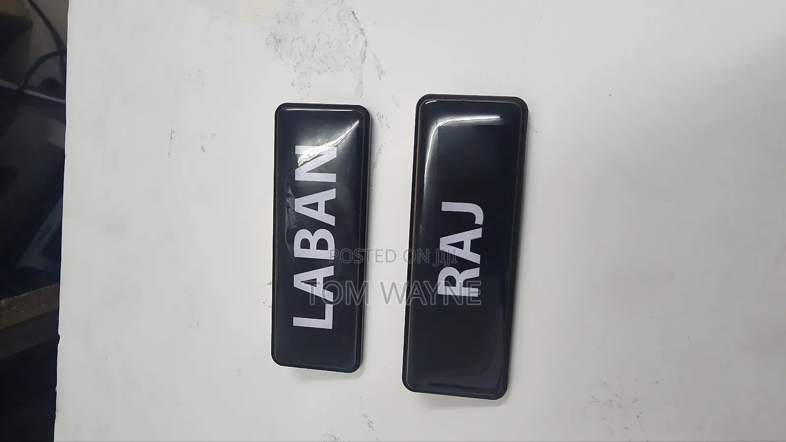 Personalized Name Tags