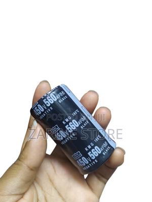 450v 560uf Black Capacitor - thumbnail 2