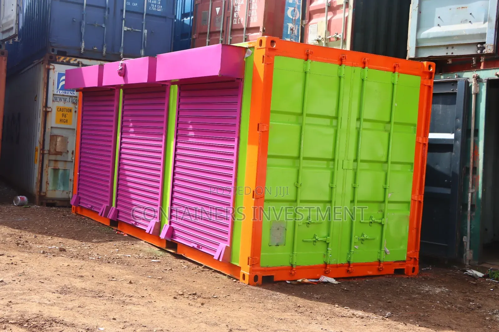 Container Stalls Available- Variety of Options Available