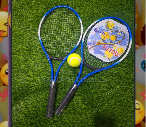 Tennis Racquet 2-in-1 Deluxe Tennis Play Set -