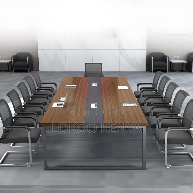 Office Table: 2.4 Meter Boardroom Table - thumbnail 2