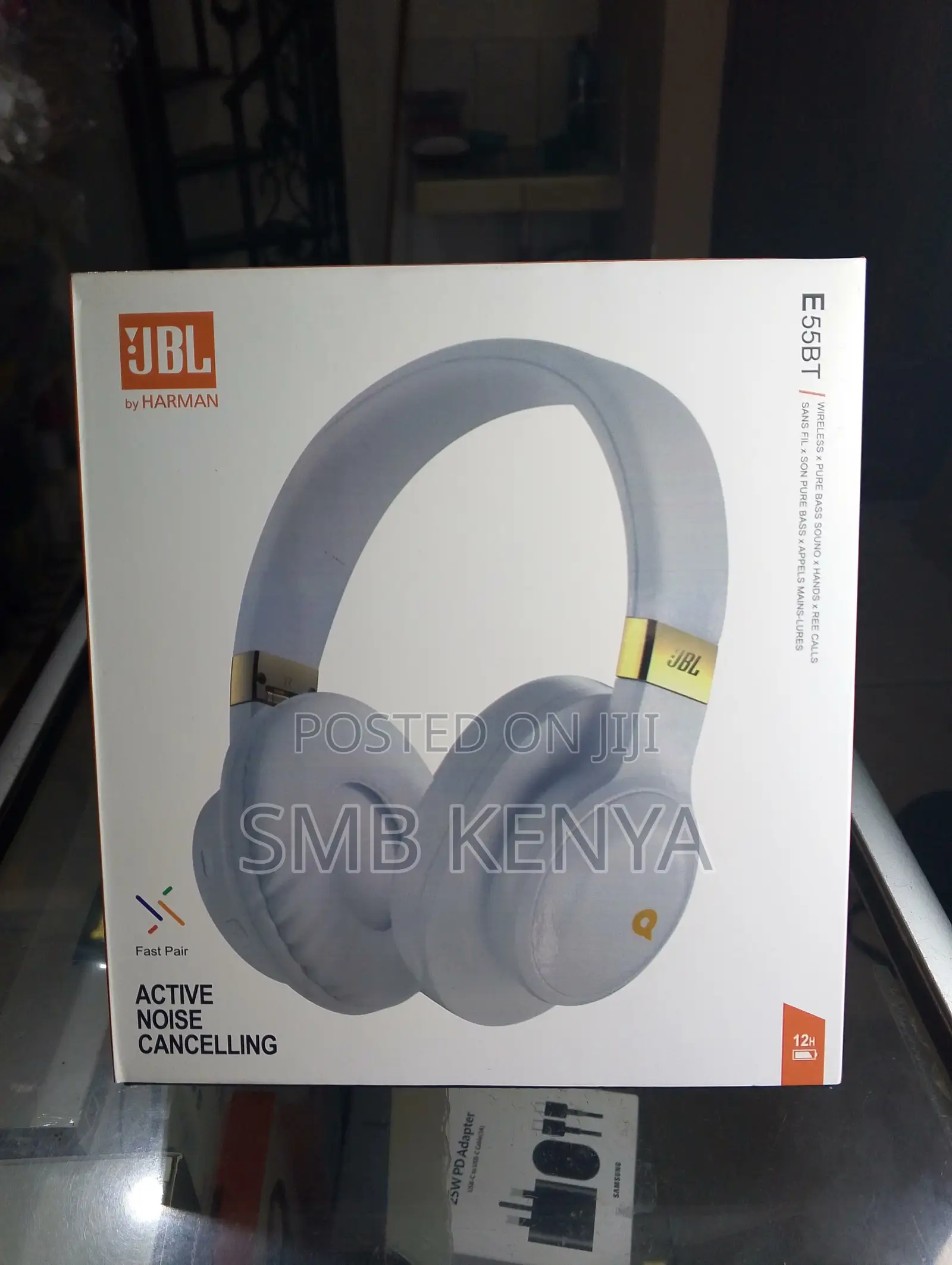 JBL E55BT Over-Ear Wireless Headphones