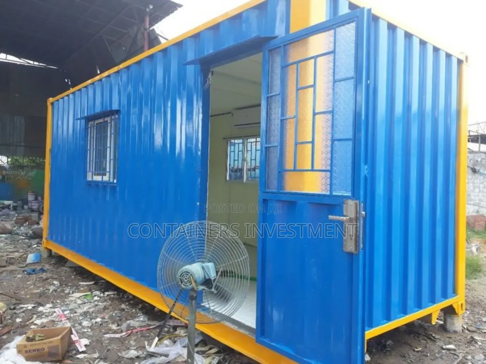 20ft Container Office Looking All Stunning- Cutely Done.