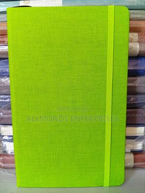 A5 Notebook Soft Leather Green - thumbnail 2