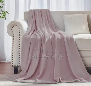 Warm Fleece Vervet Coloured Blankets Size: 6x6