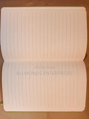 A5 Notebook Soft Leather Green