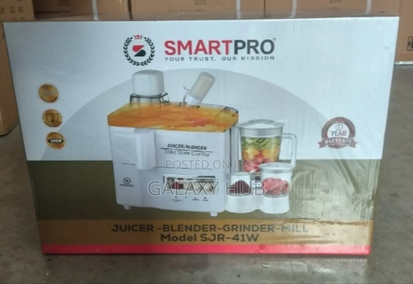 Smart 4 in 1 Juicer -Blender-Grinder and Mill Food Processo