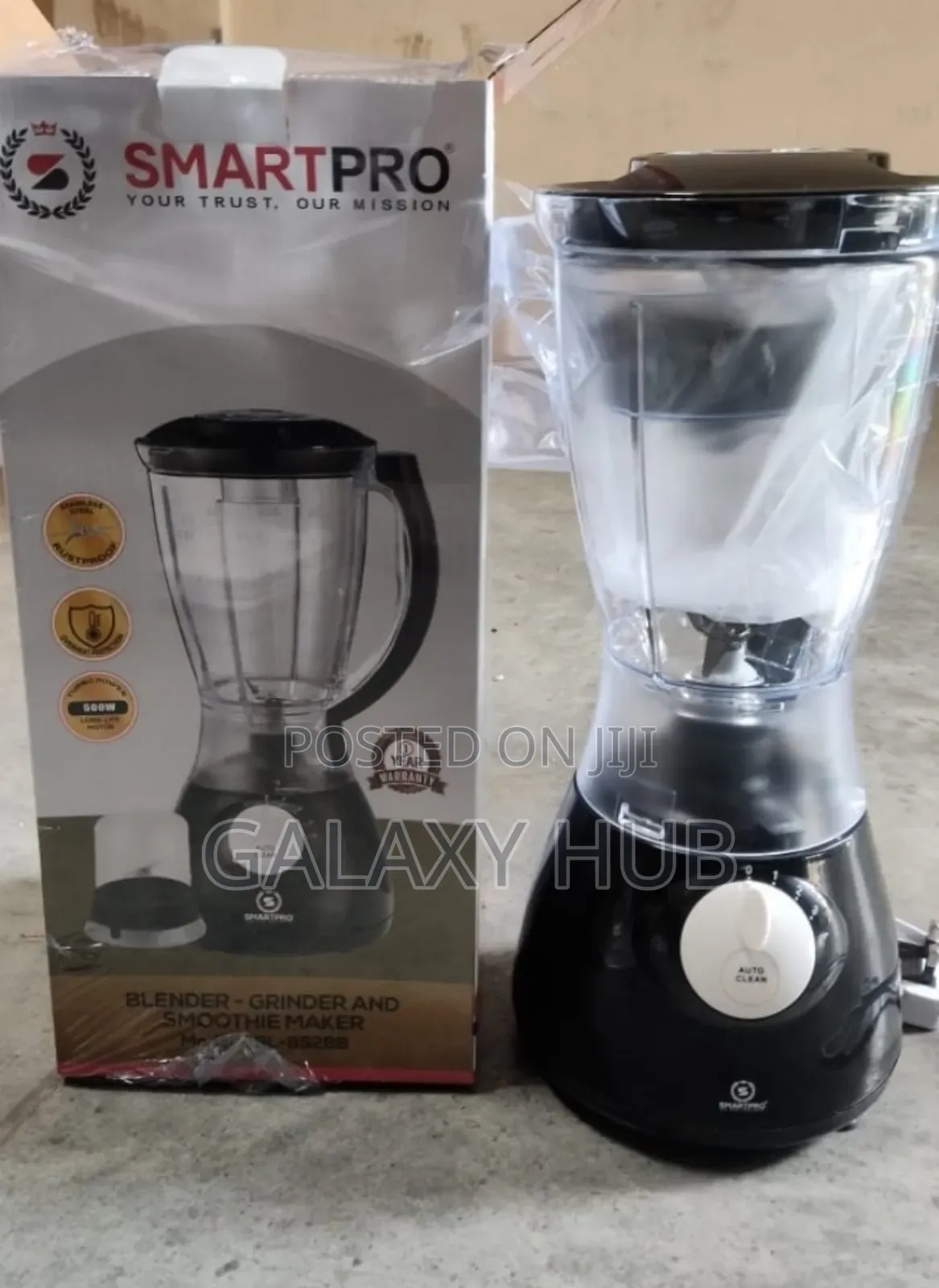 Smartpro 2 In1 Blender Manual Blender 500watts
