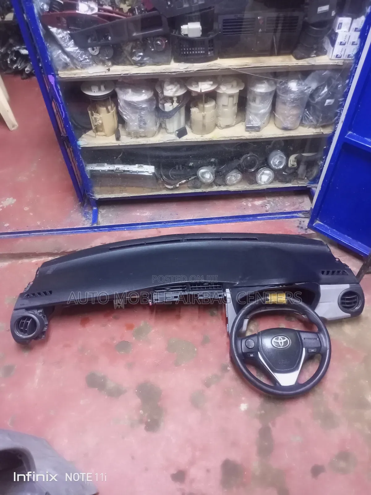 Axio Dashboard and Steering Wheel