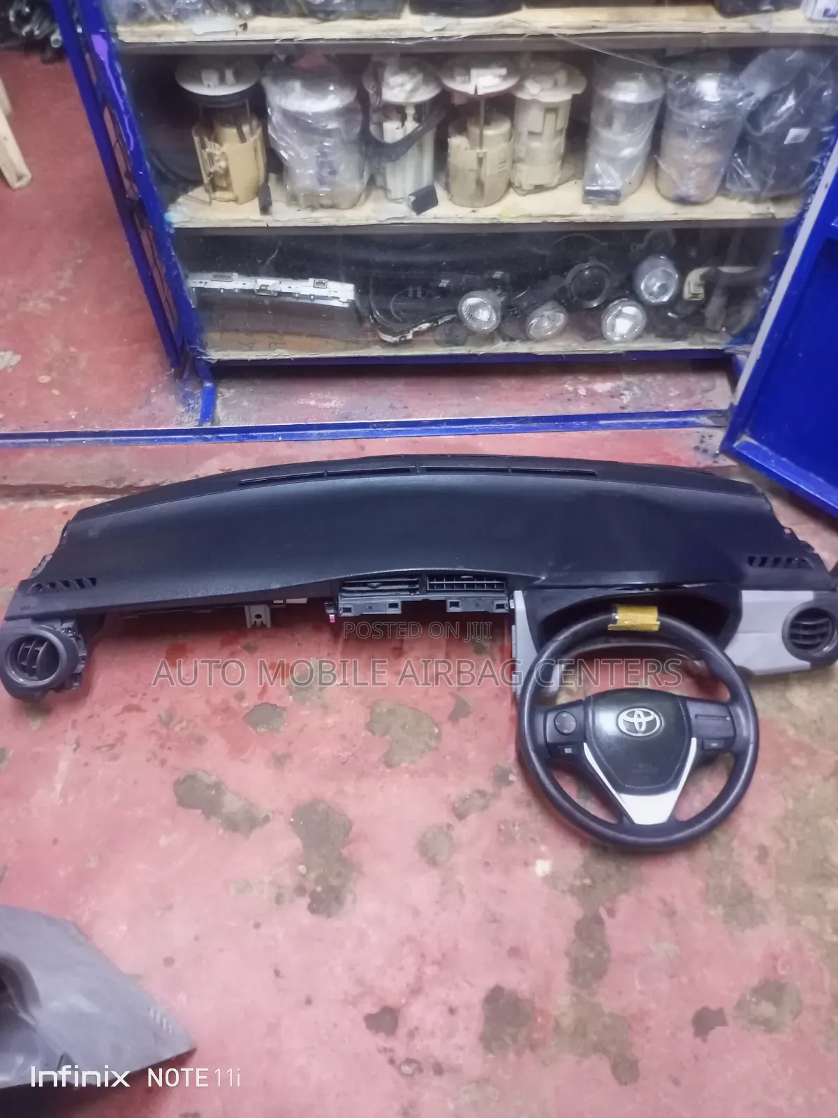 Axio Dashboard and Steering Wheel