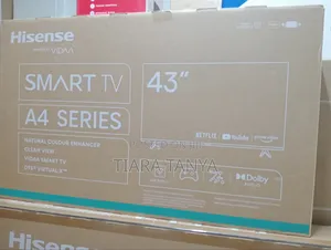 Hisense 43"A4 Series Frameless Smart Tv,Bluetooth,