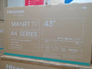 Hisense 43"A4 Series Frameless Smart Tv,Bluetooth,
