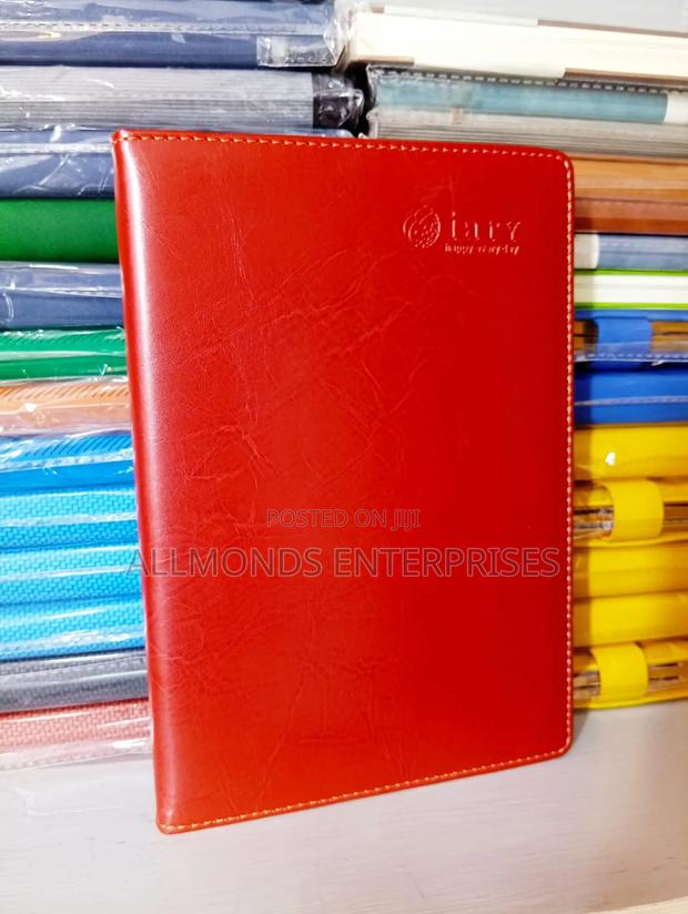 A5 Notebook Soft Leather Brown - thumbnail 4