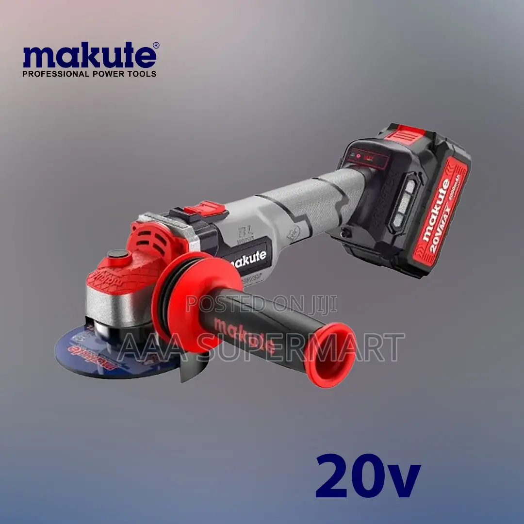 Makute CAG126 20 v Cordless Angle Grinder
