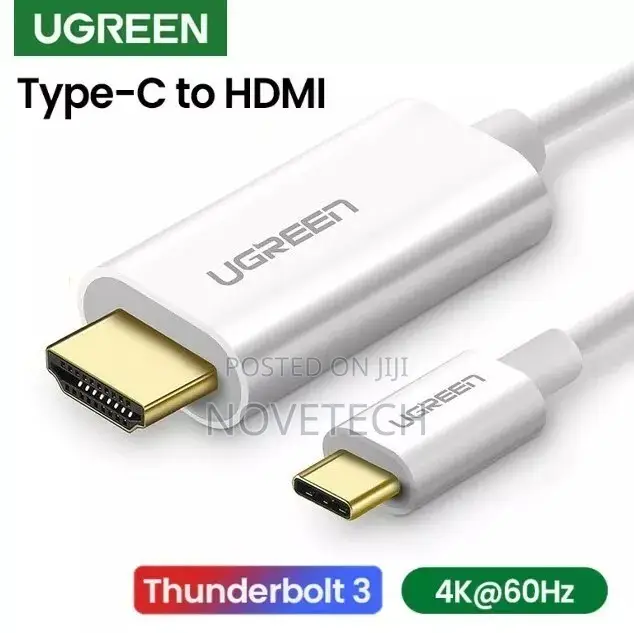 Ugreen Type C to HDMI Cable Adapter Thunderbolt 3