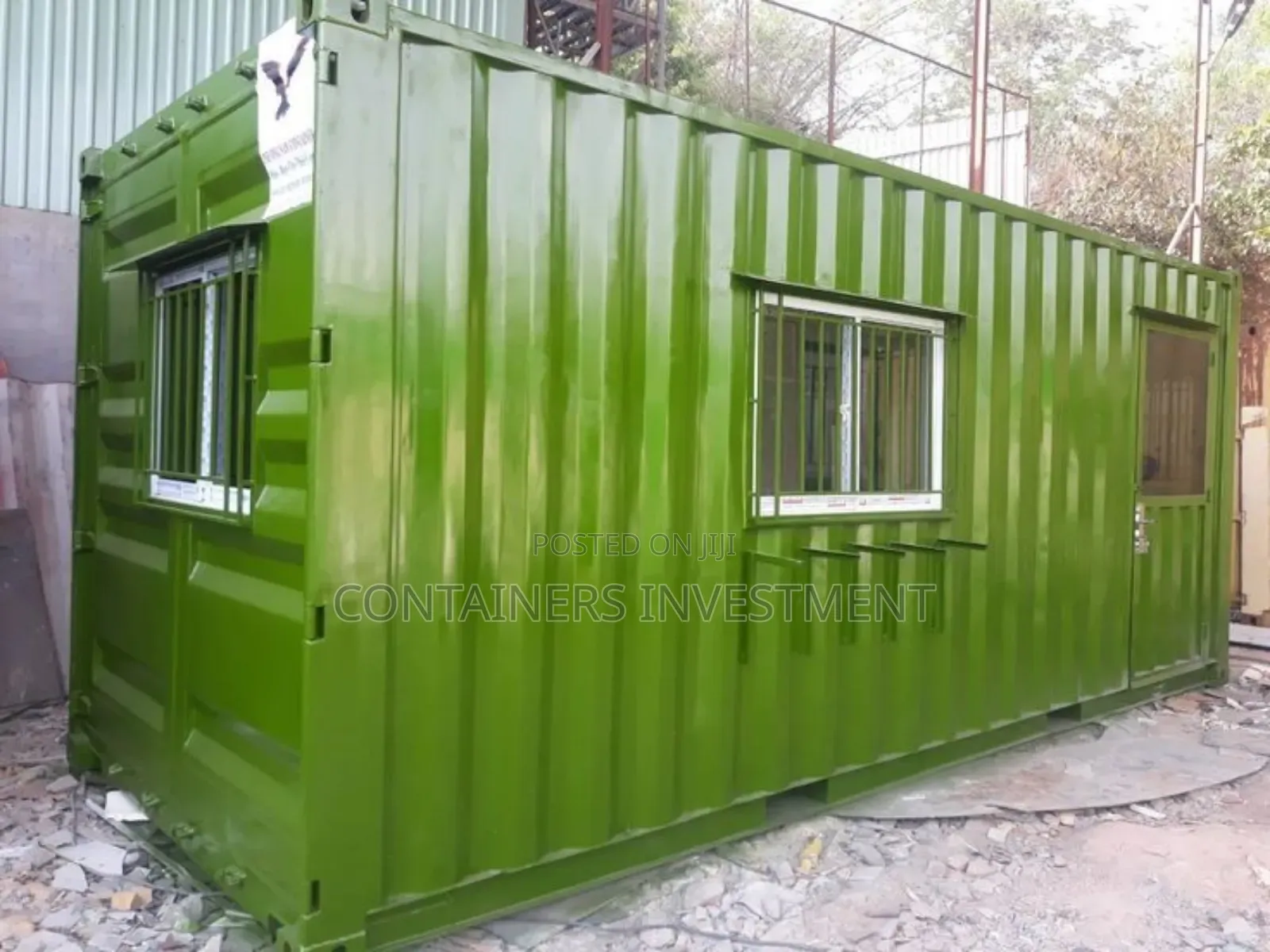 20ft Container Bedsitter- Tiny Living in Shipping Containers