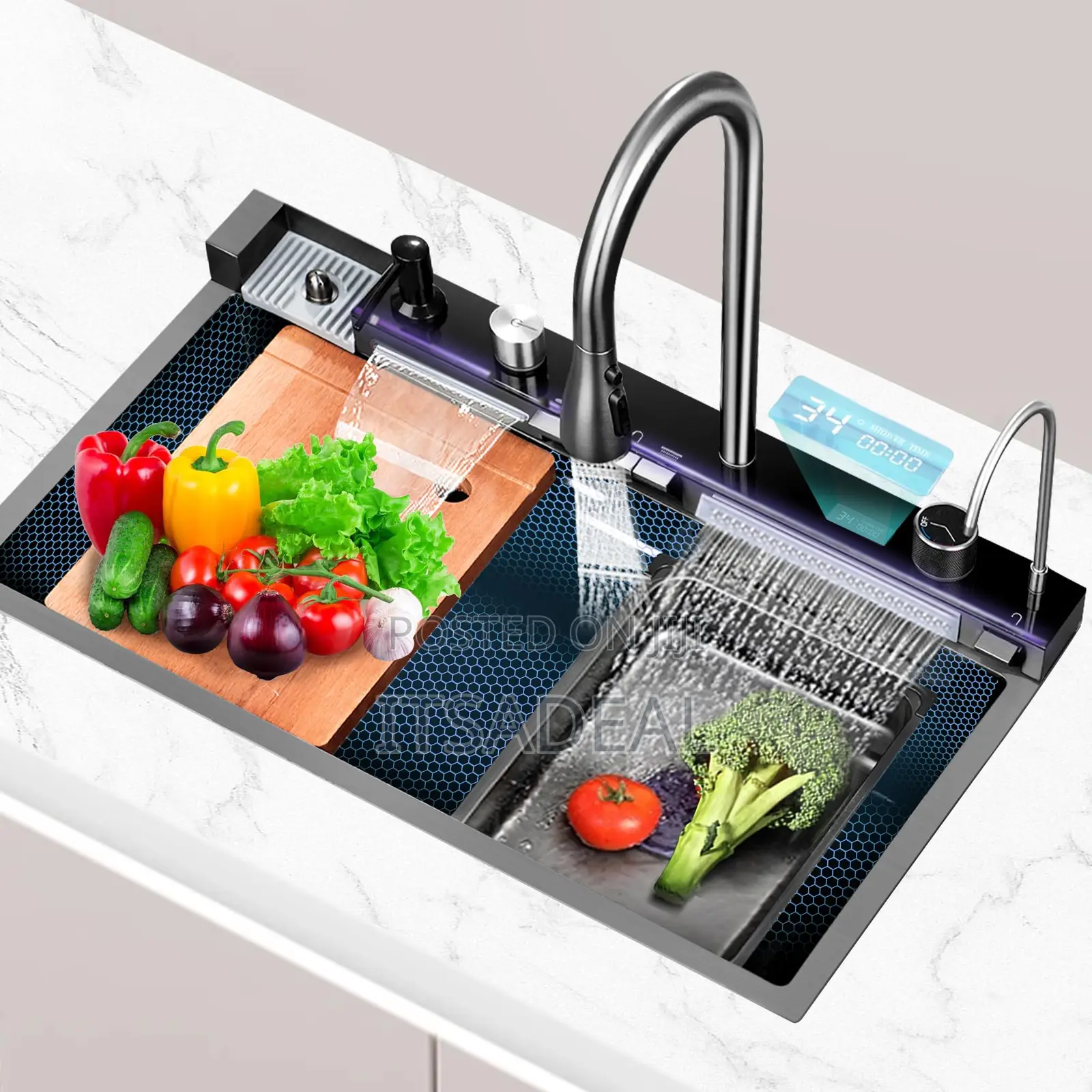 Smart Sink – Waterfall Kitchen Sink