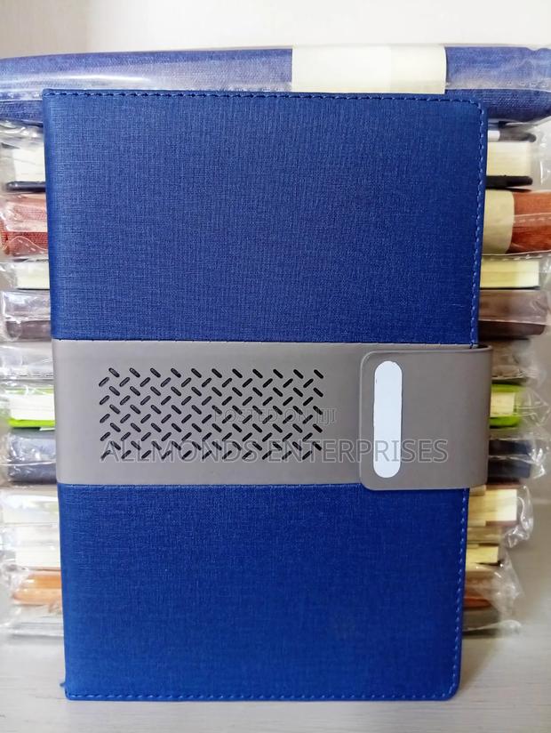 A5 Notebook With Soft Leather Premium Cover - main view