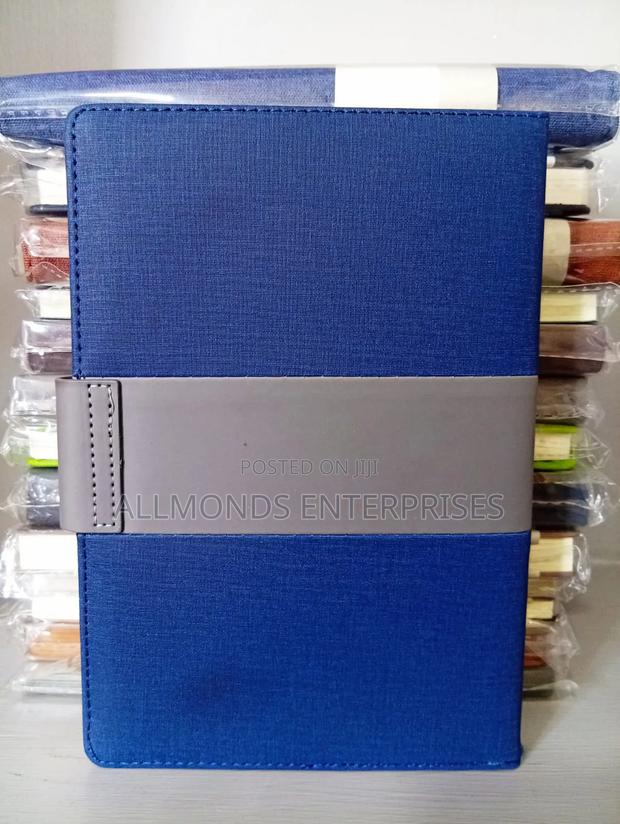 A5 Notebook With Soft Leather Premium Cover - thumbnail 3