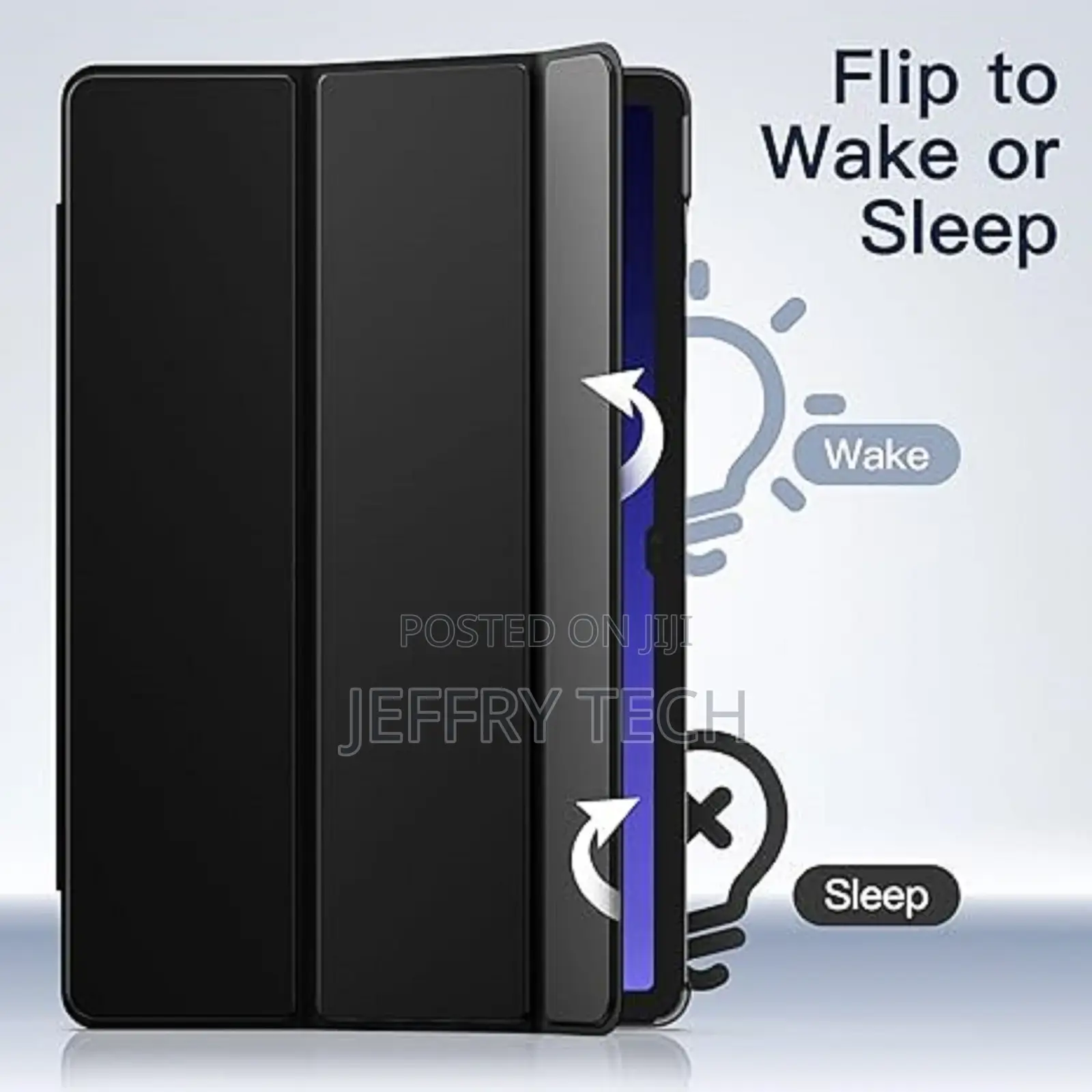 Smart Case for Samsung Galaxy Tab S10 Ultra -Black