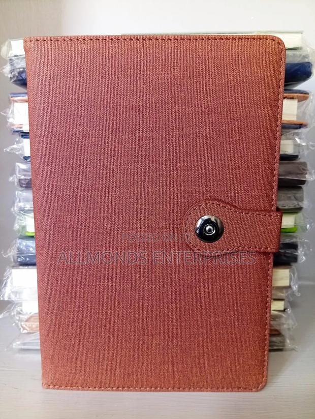 A5 Notebook 25-177 Blue and Brown - thumbnail 4