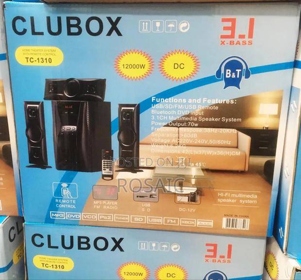 3.1ch Clubox Woofer System With Remote Control