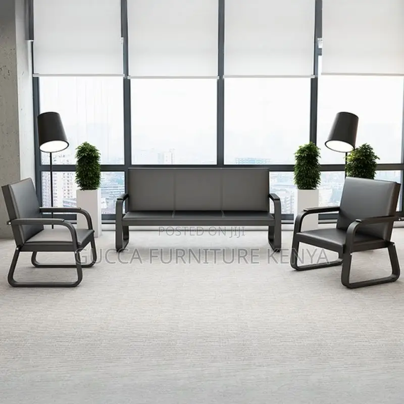 Sofas: Office 5-Seater Modular Executive Reception Sofa