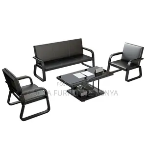 Sofas: Office 5-Seater Modular Executive Reception Sofa