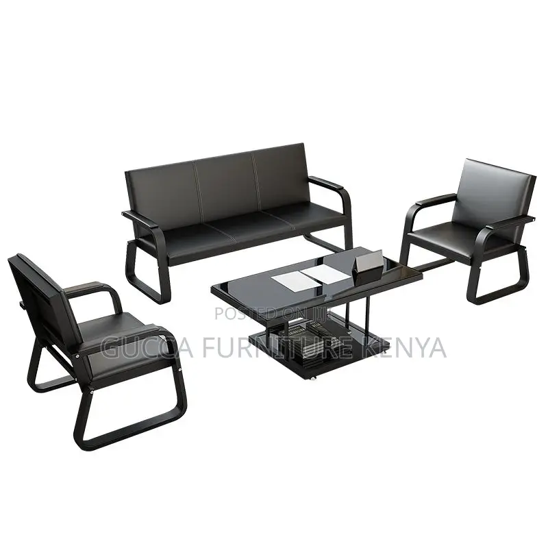Sofas: Office 5-Seater Modular Executive Reception Sofa