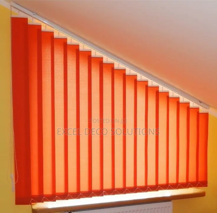 Irregular Window Covering Vertical Blinds