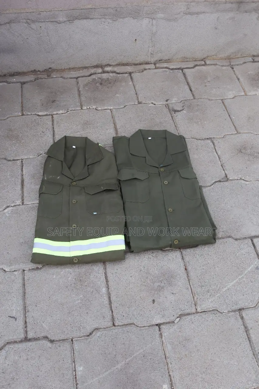 Overalls Green Reflective And Non Reflective Available