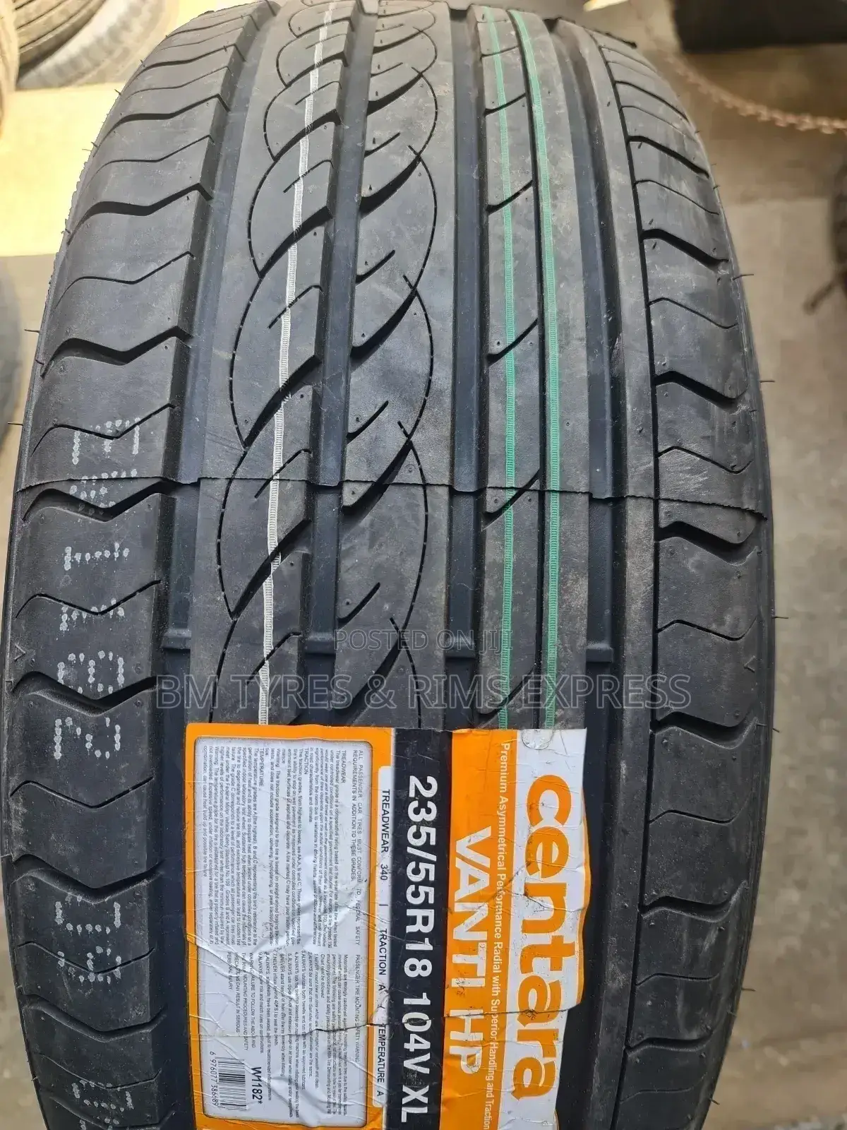 235 /55 R18 CENTARA TYRES (New Technology)