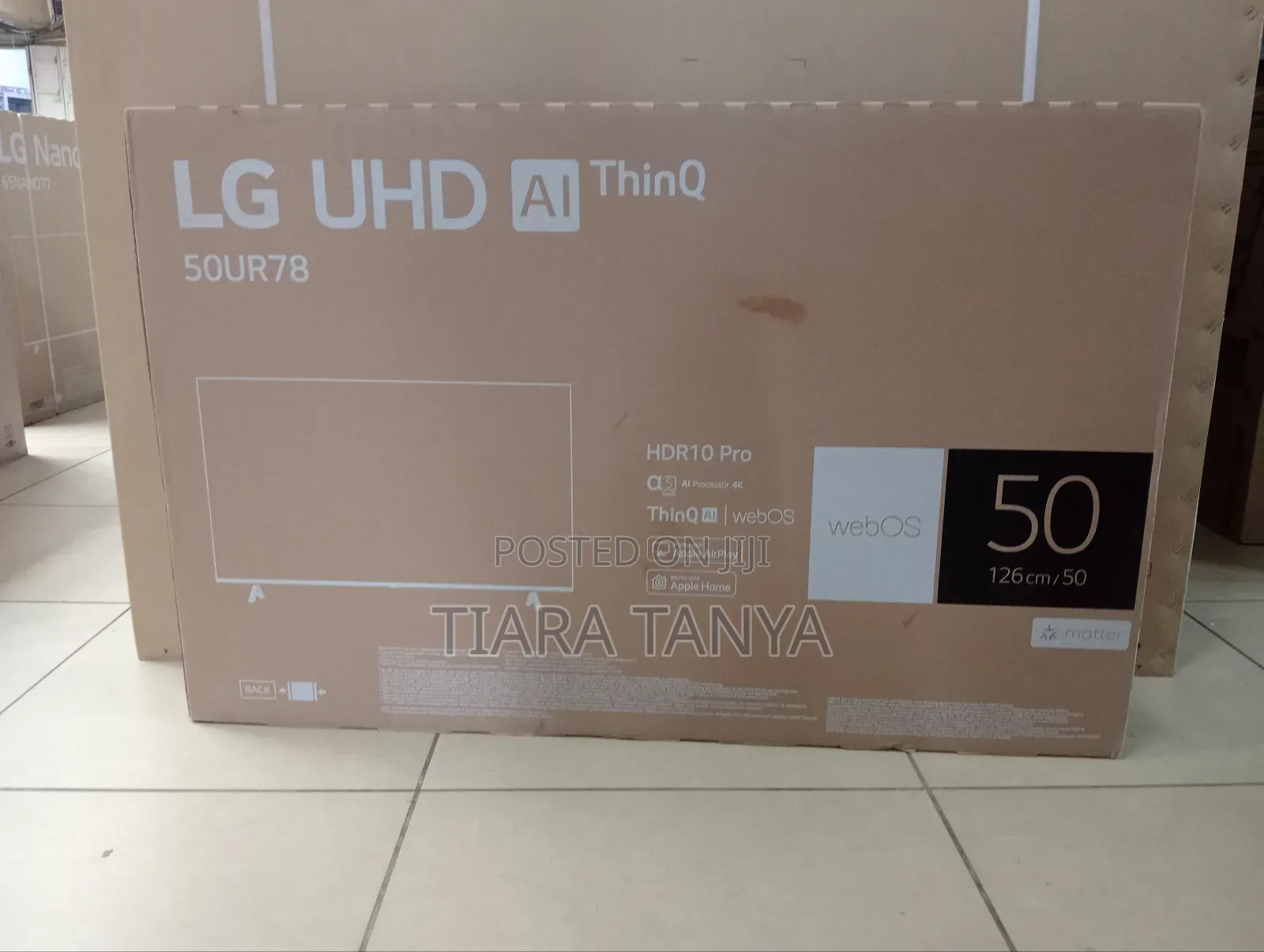 Lg 50′′ 50ur78006ll Uhd Smart Webos Tv
