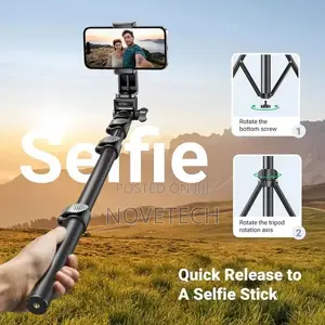 UGREEN Tripod Stand Selfie Stick Bluetooth Remote Filming
