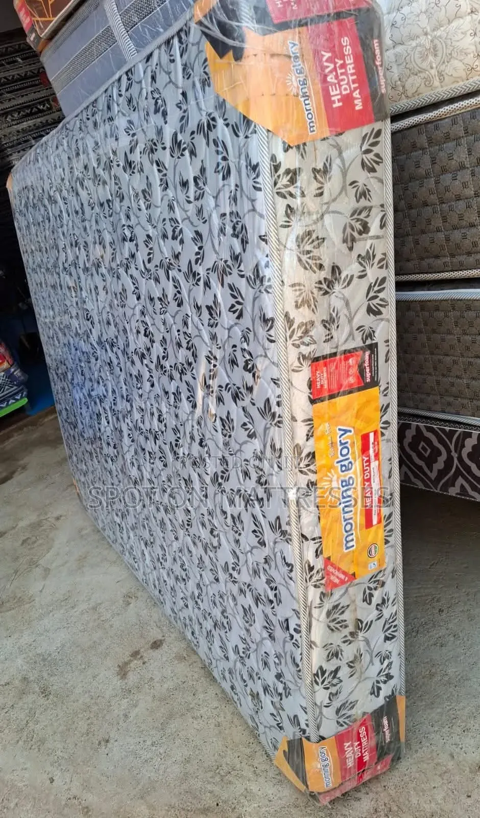 60" by 74" (5by6) Quilted Heavy Duty MG Mattresses.