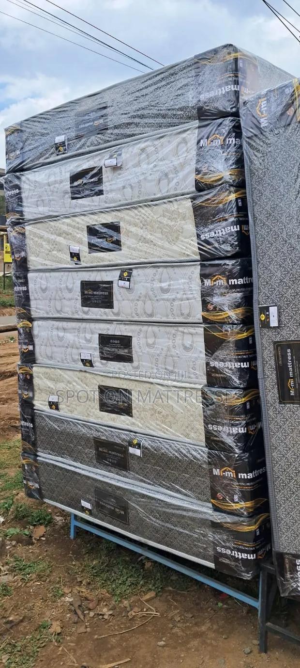 5by6 10inch Spring Mattresses +Free 2 Pillows and Delivery.