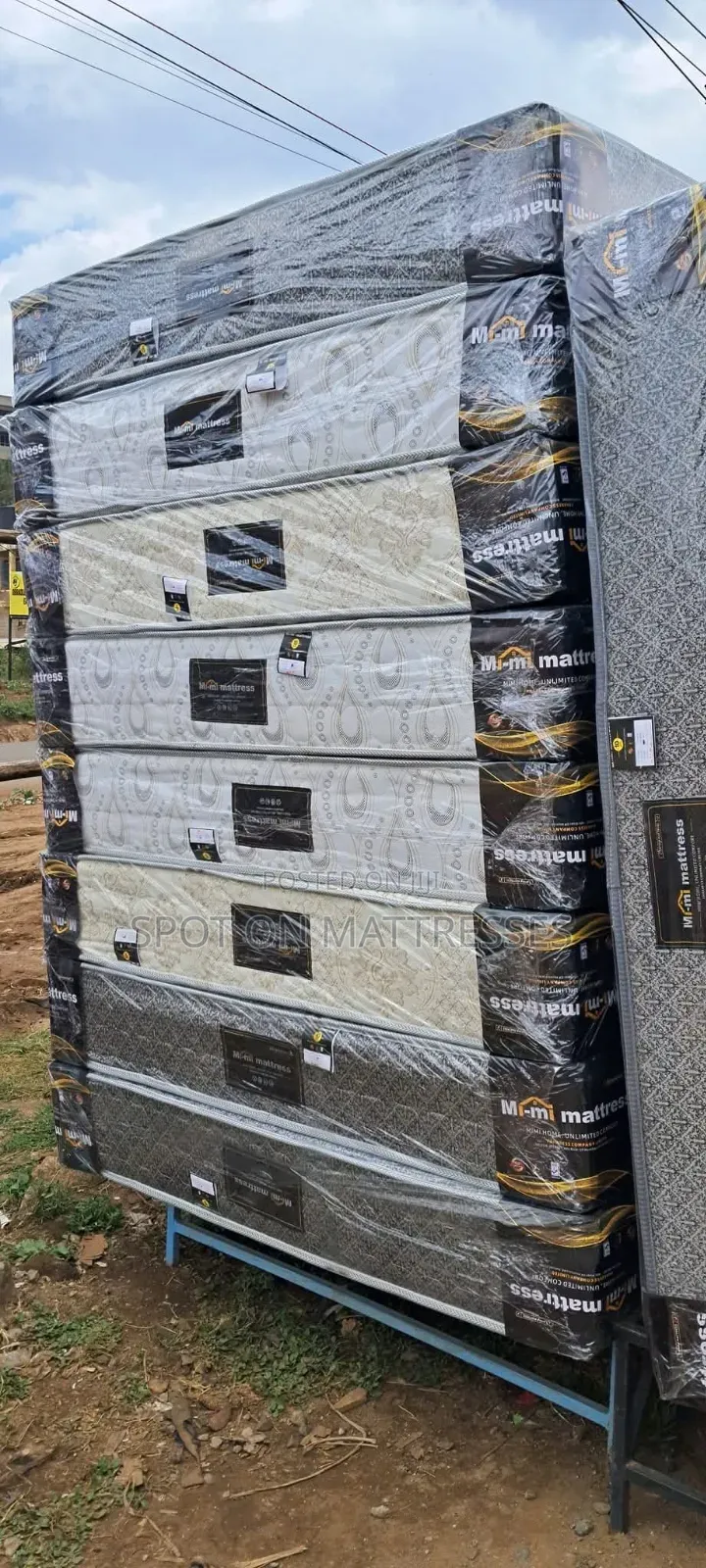 5by6 10inch Spring Mattresses +Free 2 Pillows and Delivery.