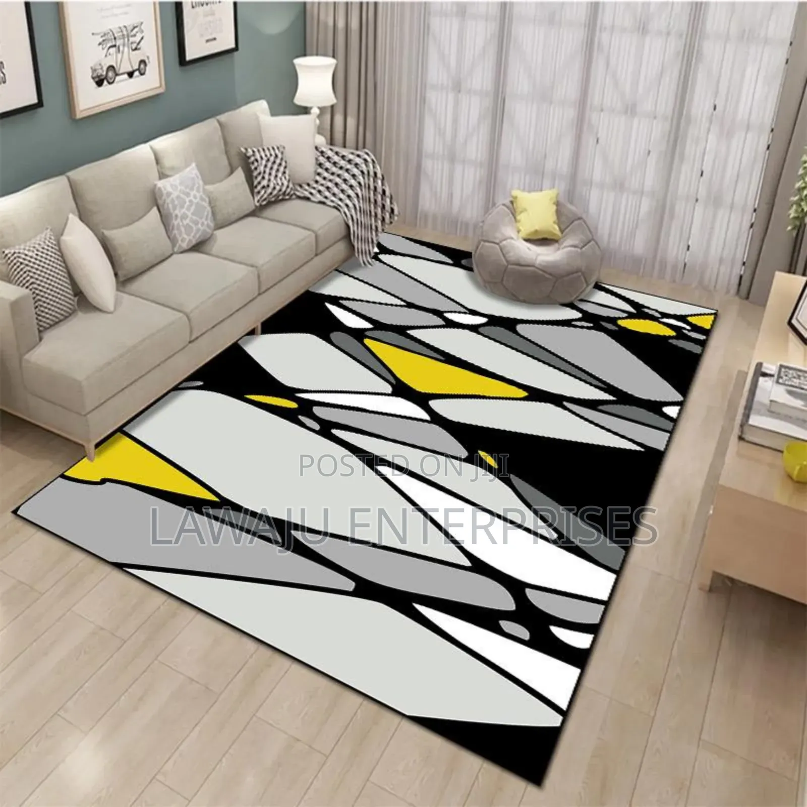 7*10 Geometric Design Carpet