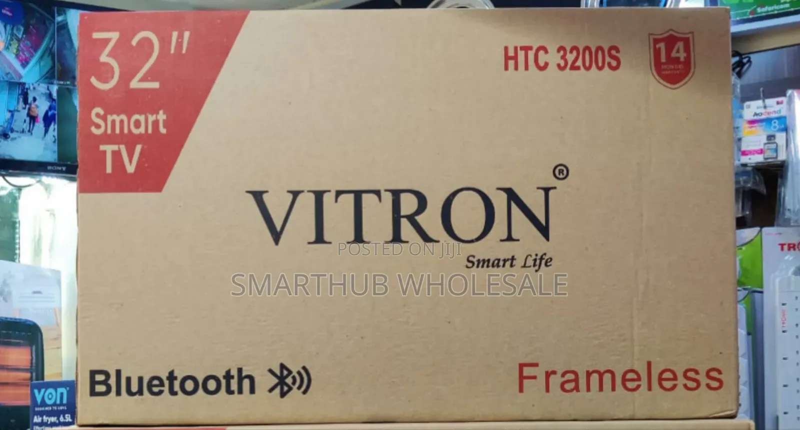 Vitron 32′′ Inch Smart Android Frameless Tv
