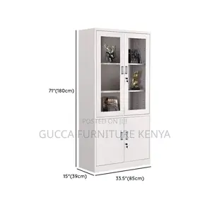 Cabinets:2-Door Storage Cabinet With Alterable Shelves