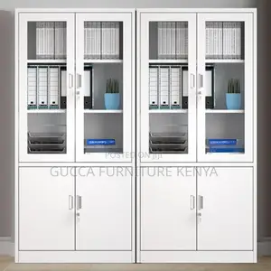 Cabinets:2-Door Storage Cabinet With Alterable Shelves