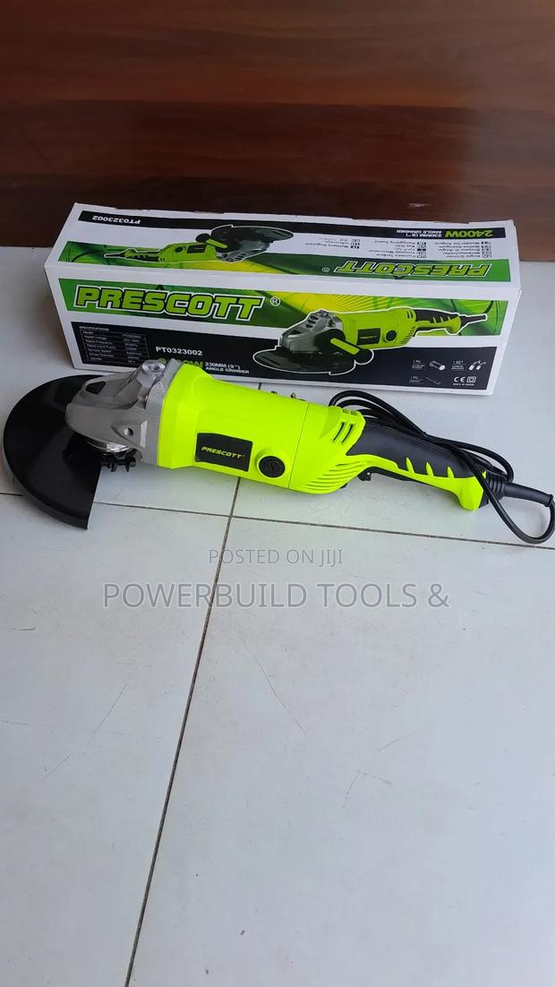 Prescott 2400W 9" Angle Grinder