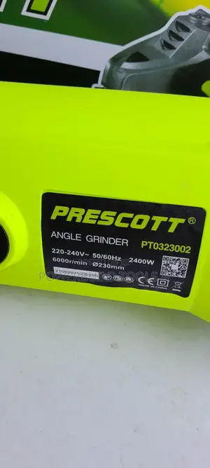 Prescott 2400W 9" Angle Grinder