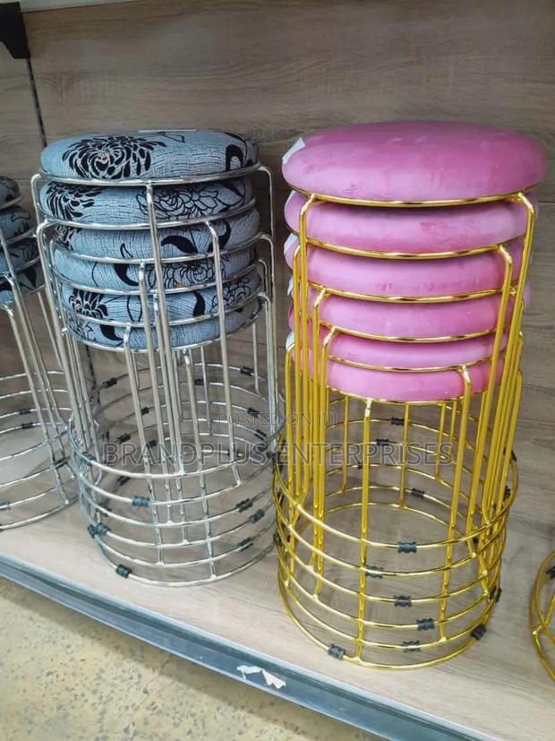 Balcony Stainless Bar Stool - main view