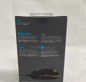 ORIGINAL Logitech G102 RGB 6 Button USB Gaming Mouse