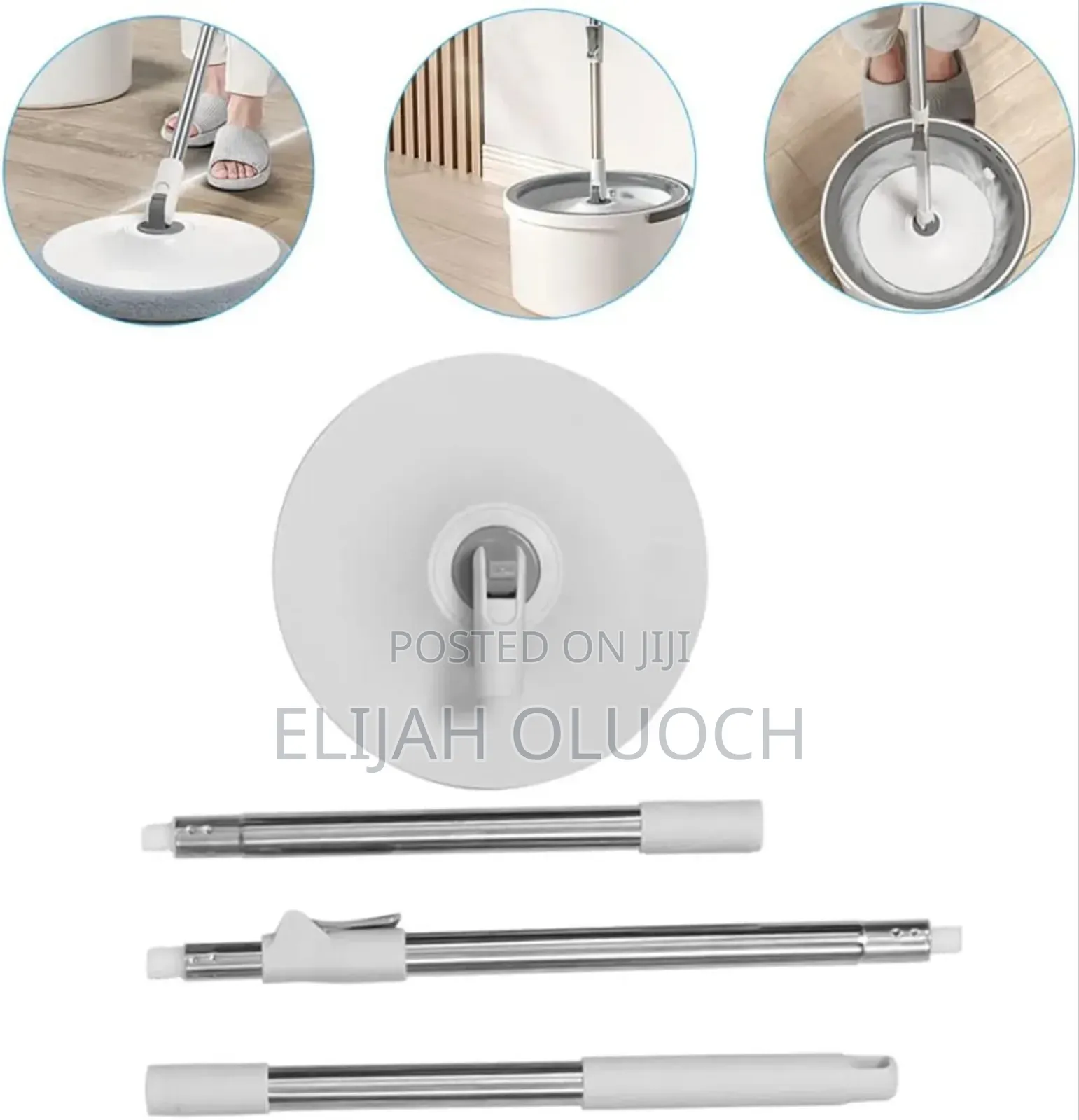 Hand-Free 360degrees Spin Mop With Bucket