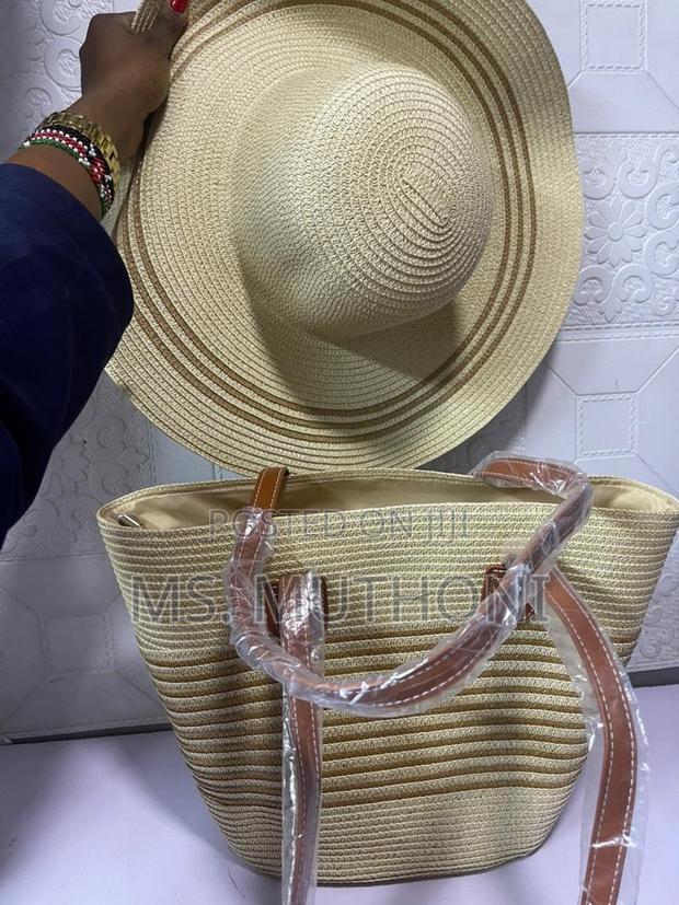 Vintage Woven Bags With Hat - main view