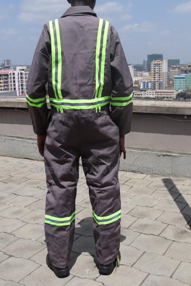 Overall Reflective Grey PPE - main view