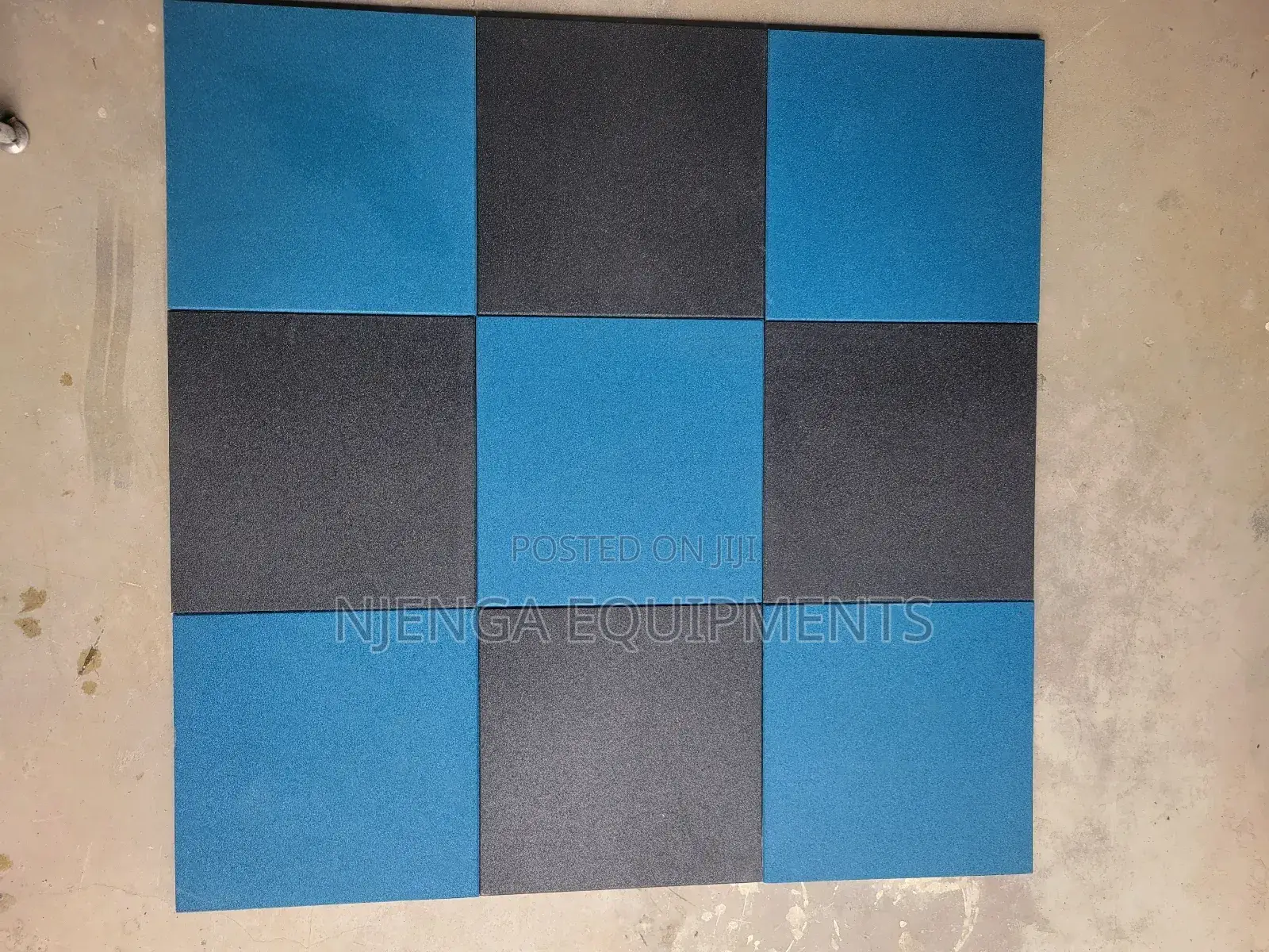Shock-Arborbing Rubber Gym Flooring Mats